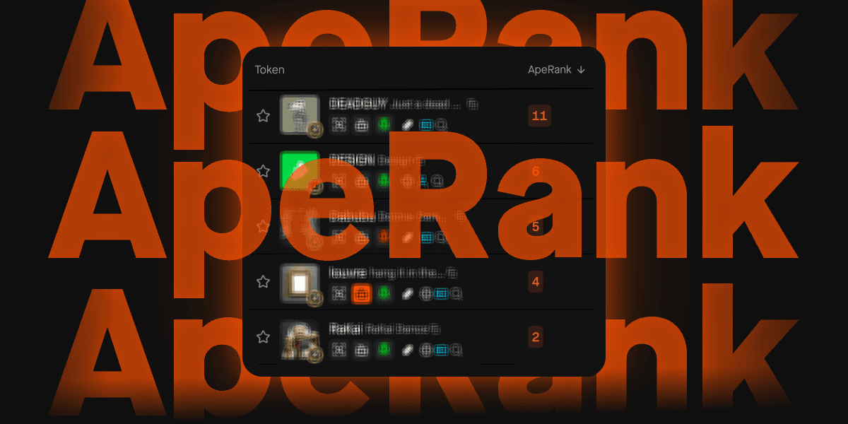 ApeRank